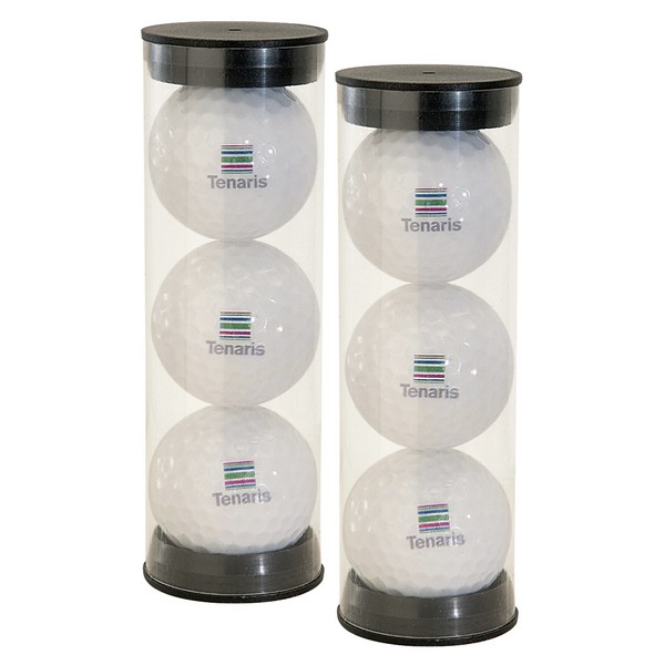 NST51230P Triple Golf Ball Pack With Full Color Custom Imprint